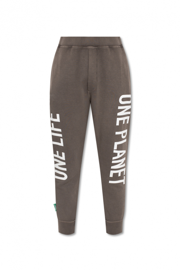 ‘one life one planet’ collection sweatpants, zdjęcie 1 ‘one life one planet’ collection sweatpants od Dsquared2